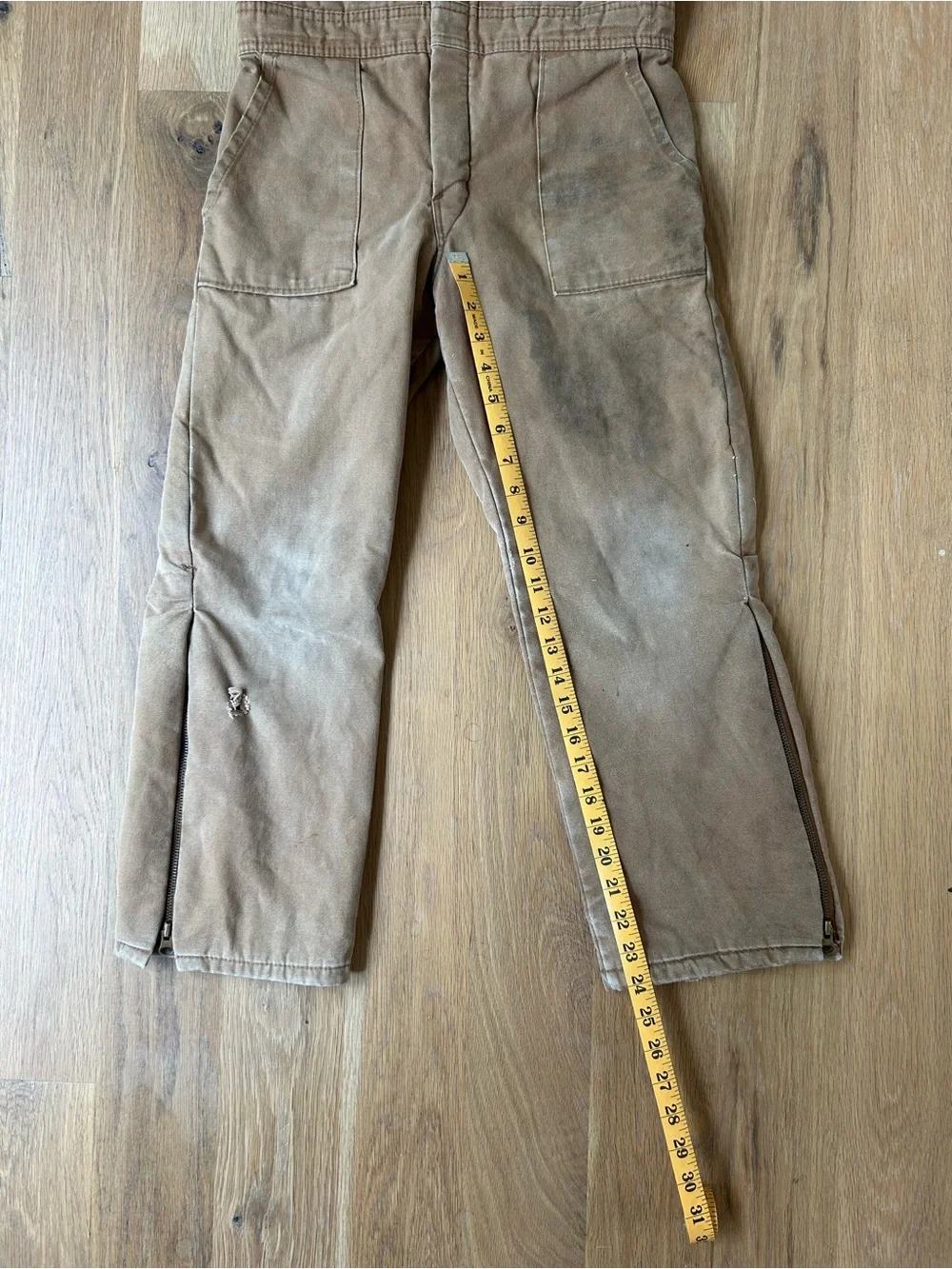 Walls Blizzard Pruf Heavy Duty Canvas Overalls, Size Youth 12 Regular